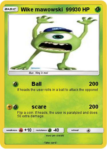 Pokemon Wike mawowski  999