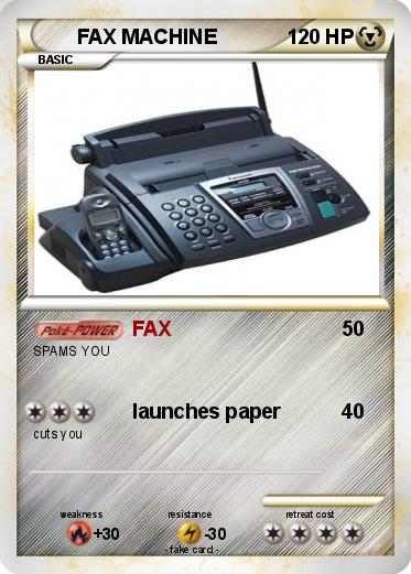 Pokemon FAX MACHINE