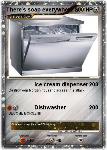 Pokemon There’s soap everywhere
