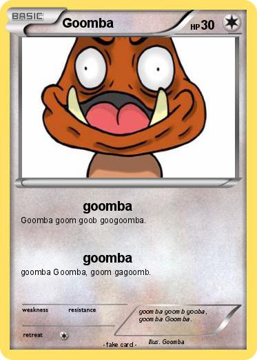 Pokemon Goomba