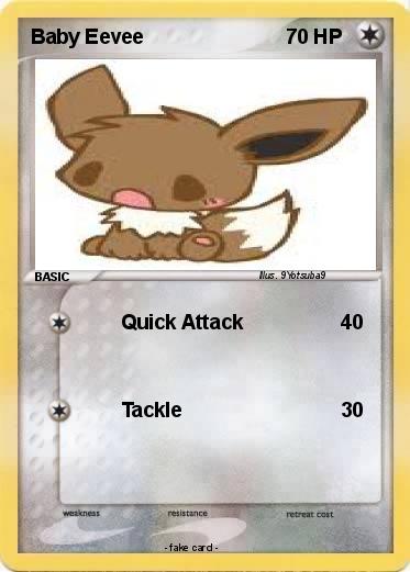 Pokemon Baby Eevee