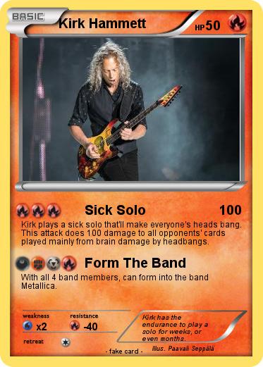 Pokemon Kirk Hammett