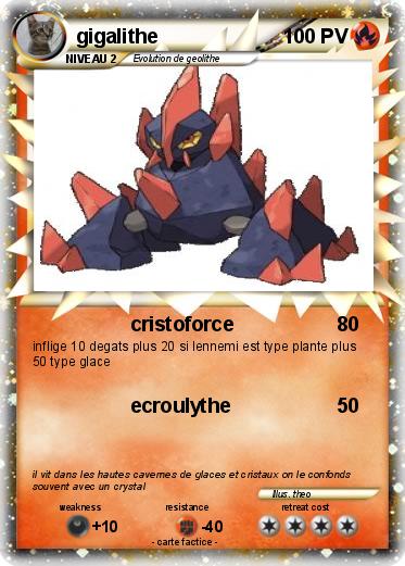 Pokemon gigalithe