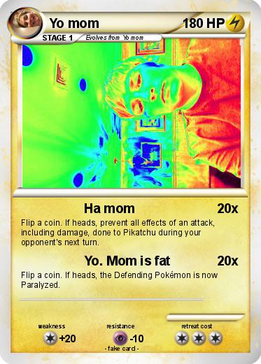 Pokemon Yo mom