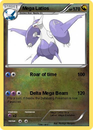 Pokemon Mega Latios