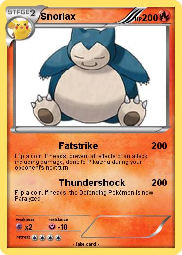 Pokemon Snorlax