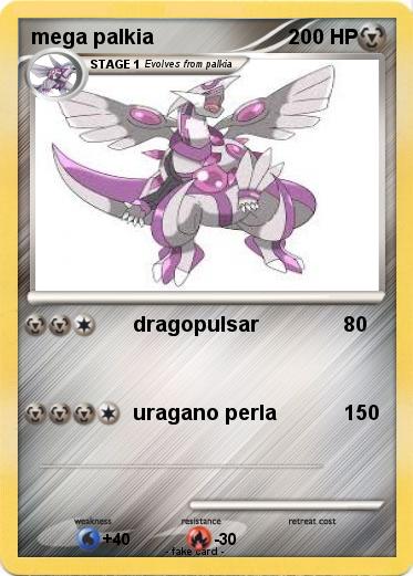 Pokemon mega palkia