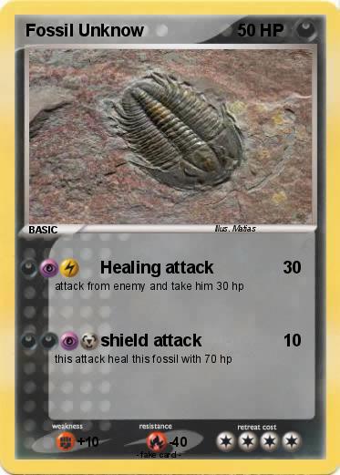 Pokemon Fossil Unknow