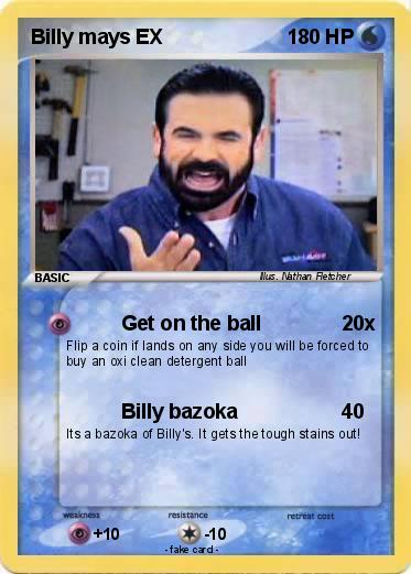 Pokemon Billy mays EX