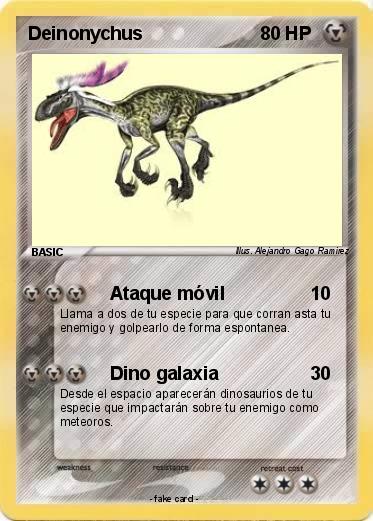 Pokemon Deinonychus