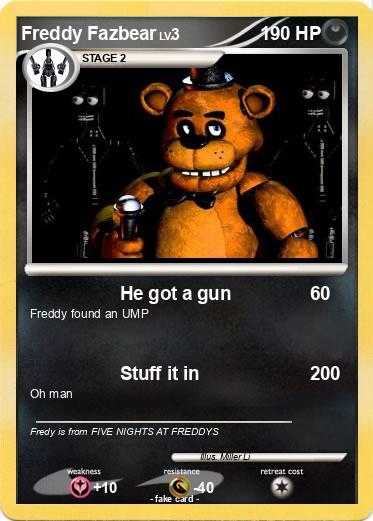 Pokemon Freddy Fazbear