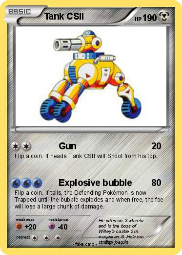 Pokemon Tank CSII