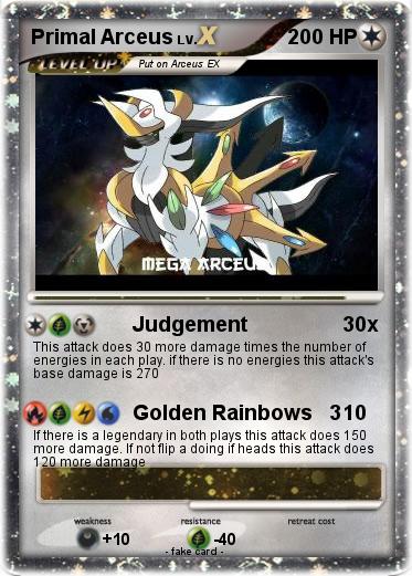 Pokemon Primal Arceus