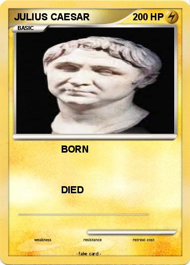 Pokemon JULIUS CAESAR