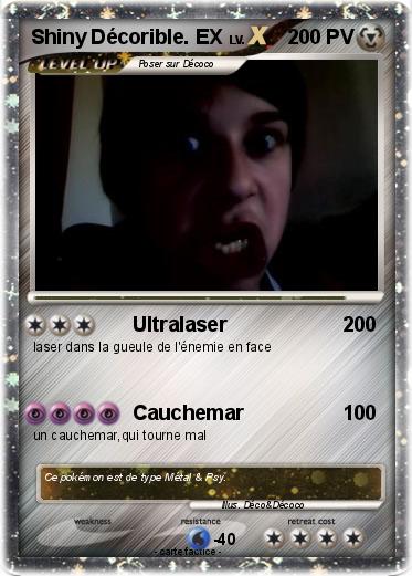 Pokemon Shiny Décorible. EX