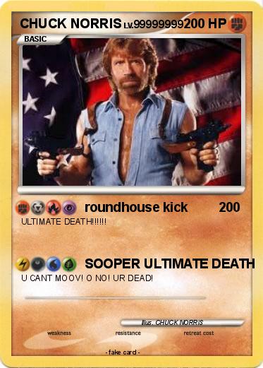 Pokemon CHUCK NORRIS