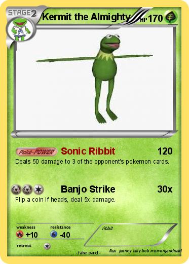 Pokemon Kermit the Almighty