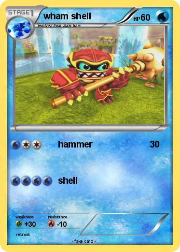 Pokemon wham shell