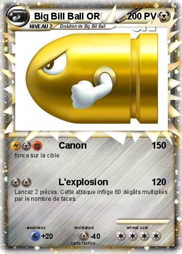 Pokemon Big Bill Ball OR