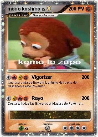 Pokemon mono koshino