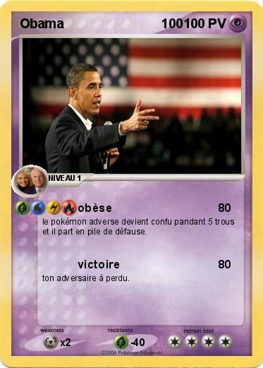 Pokemon Obama                           100   