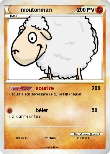 Pokemon moutonman