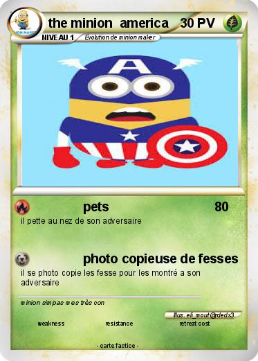 Pokemon the minion  america