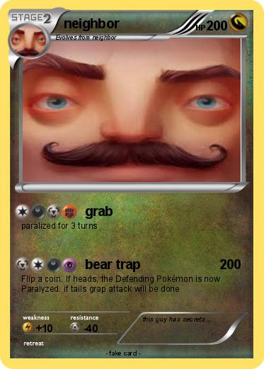 Pokemon neighbor