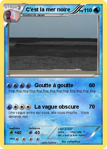Pokemon C'est la mer noire