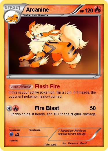 Pokemon Arcanine