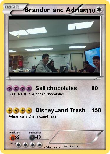 Pokemon Brandon and Adrian