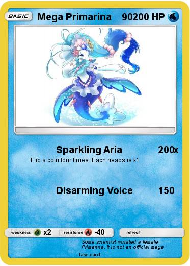 Pokemon Mega Primarina    90