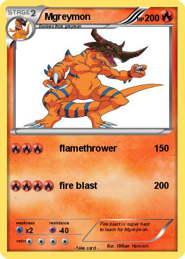 Pokemon Mgreymon
