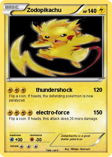 Pokemon Zodopikachu