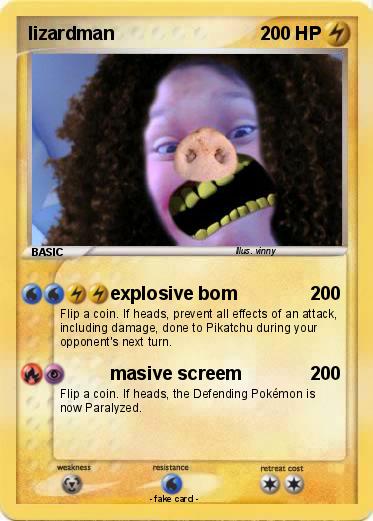 Pokemon lizardman
