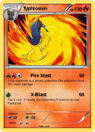 Pokemon Typhlosion