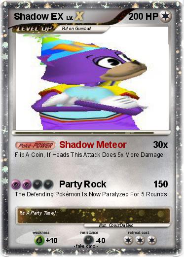 Pokemon Shadow EX