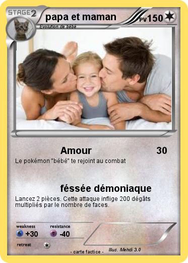 Pokemon papa et maman