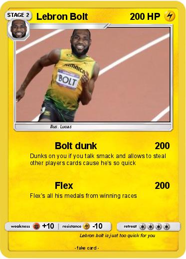 Pokemon Lebron Bolt