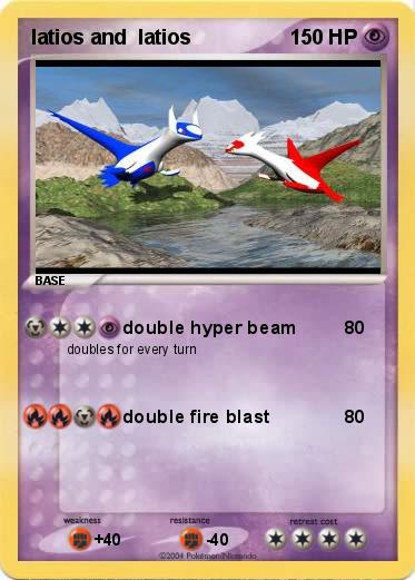 Pokemon latios and  latios
