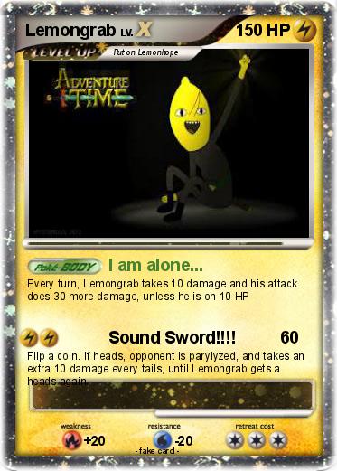 Pokemon Lemongrab