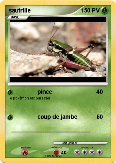 Pokemon sautrille