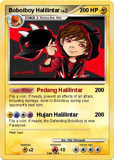 Pokemon Boboiboy Halilintar