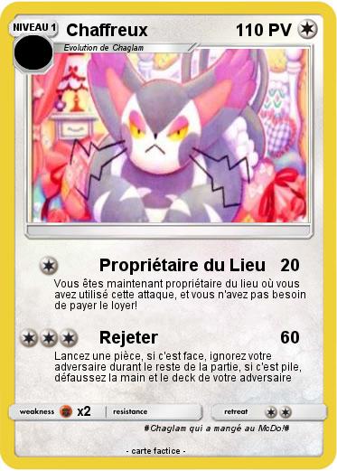 Pokemon Chaffreux