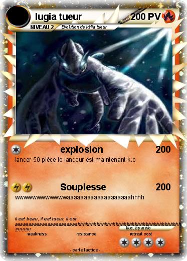 Pokemon lugia tueur