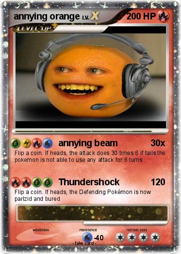 Pokemon annying orange