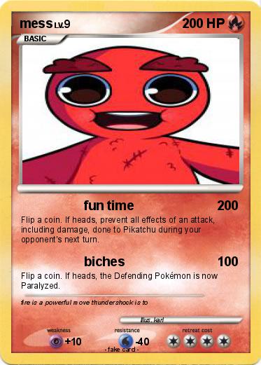Pokemon mess