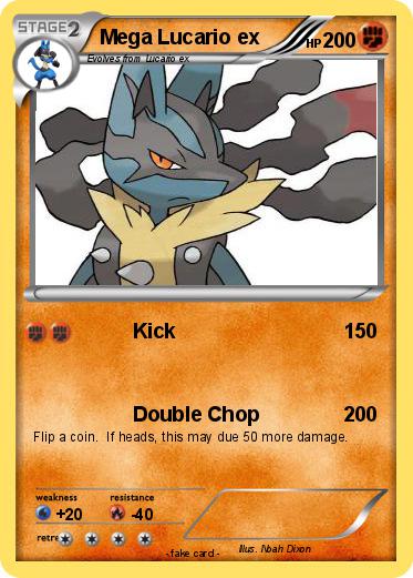 Pokemon Mega Lucario ex
