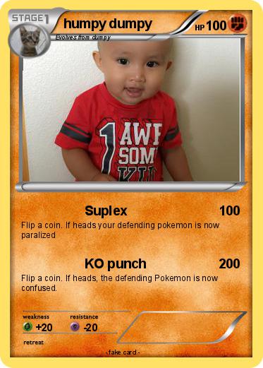 Pokemon humpy dumpy