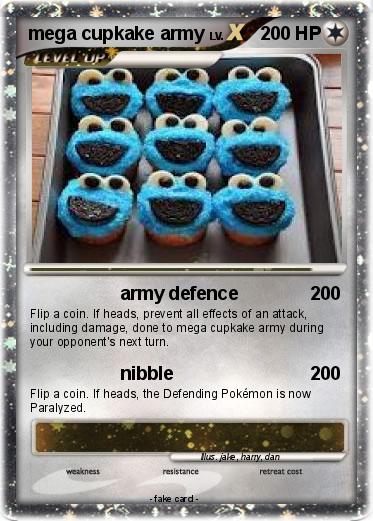 Pokemon mega cupkake army